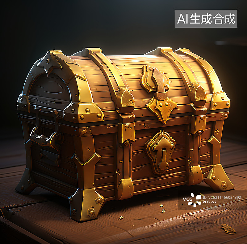 【AI数字艺术】金色的小皇冠图片素材