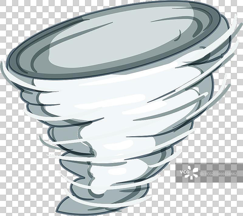 卡通天气龙卷风图片素材