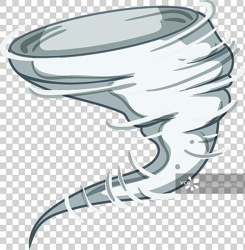 深色龙卷风卡通图片素材