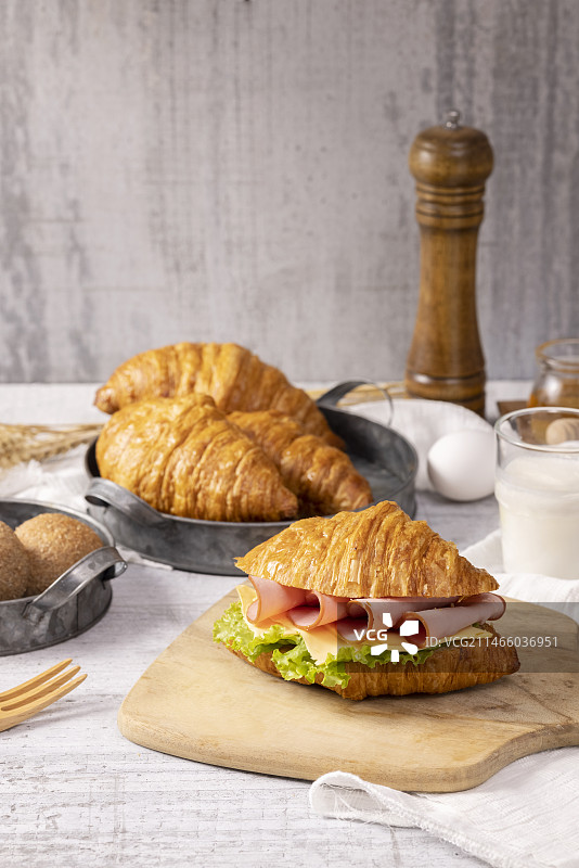 牛角包图片素材