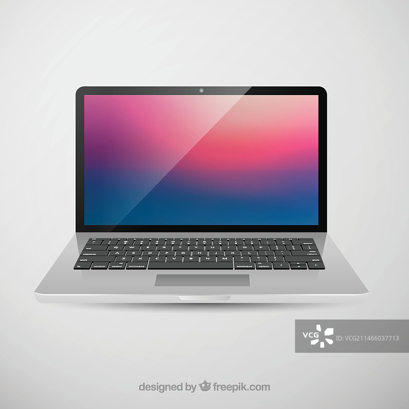 苹果MacBook Pro Retina显示屏矢量图图片素材