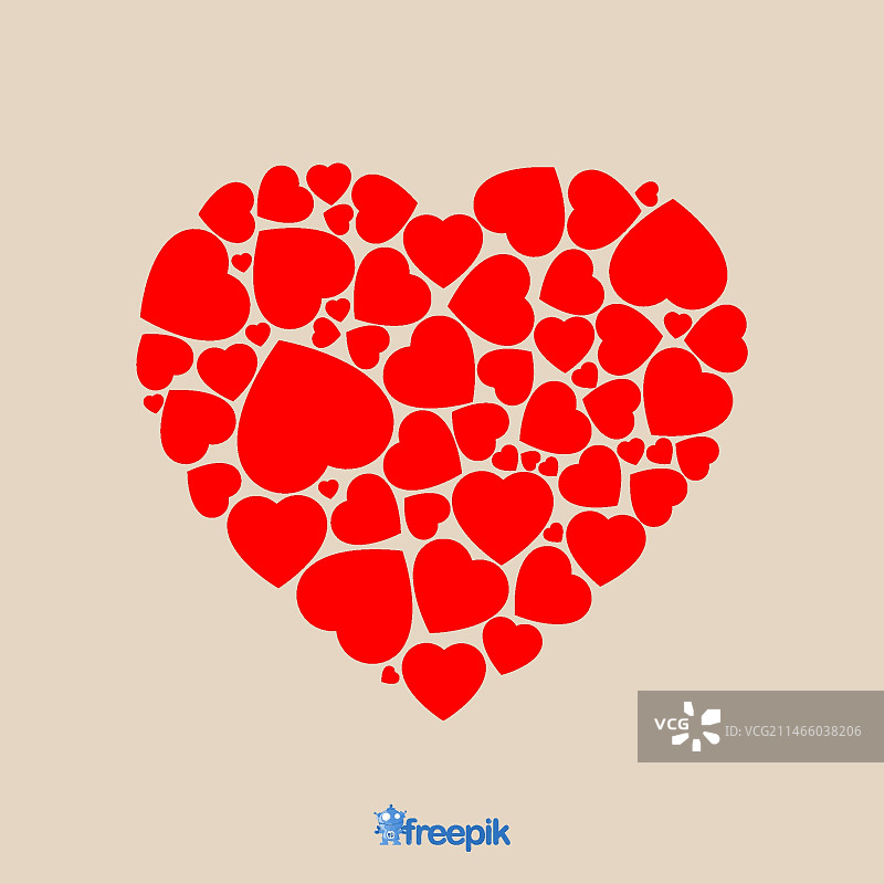 心形图案图片素材