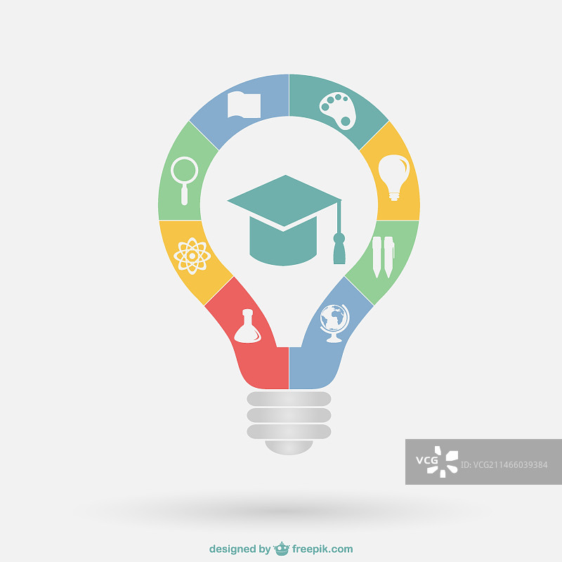 教育信息图表模板图片素材