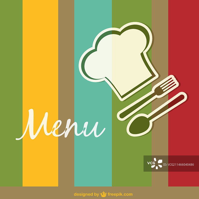 餐厅菜单模板图片素材