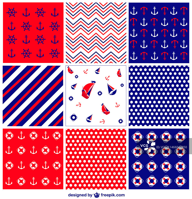 航海图案合集图片素材