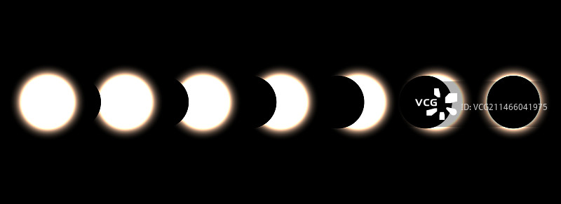 满月月食概念合集图片素材