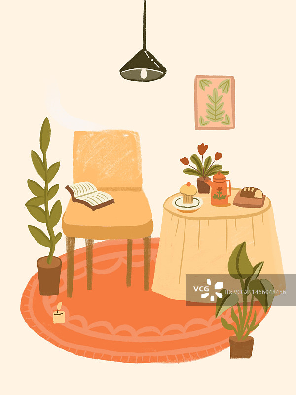 室内小场景图片素材