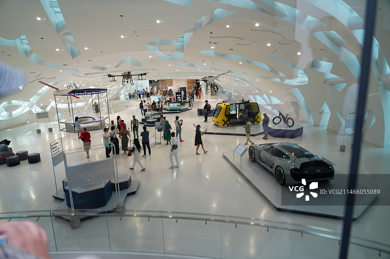 阿联酋迪拜现代博物馆内景图片素材