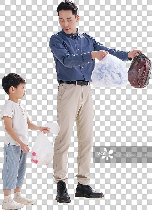 家庭环保垃圾分类图片素材