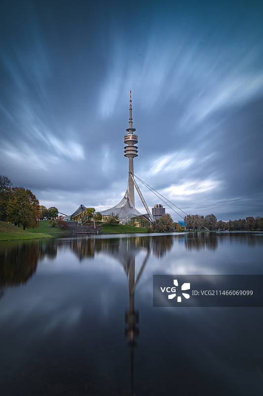 慕尼黑奥林匹克塔图片素材