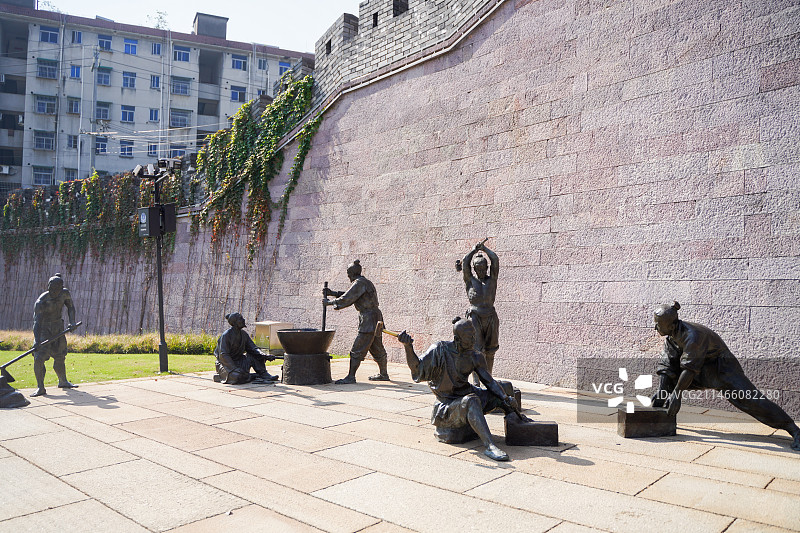 杭州富阳新登古镇图片素材