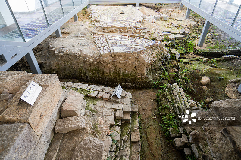 杭州富阳新登古镇图片素材