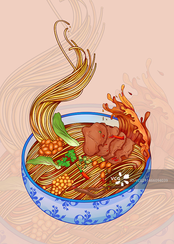 酸辣粉图片素材