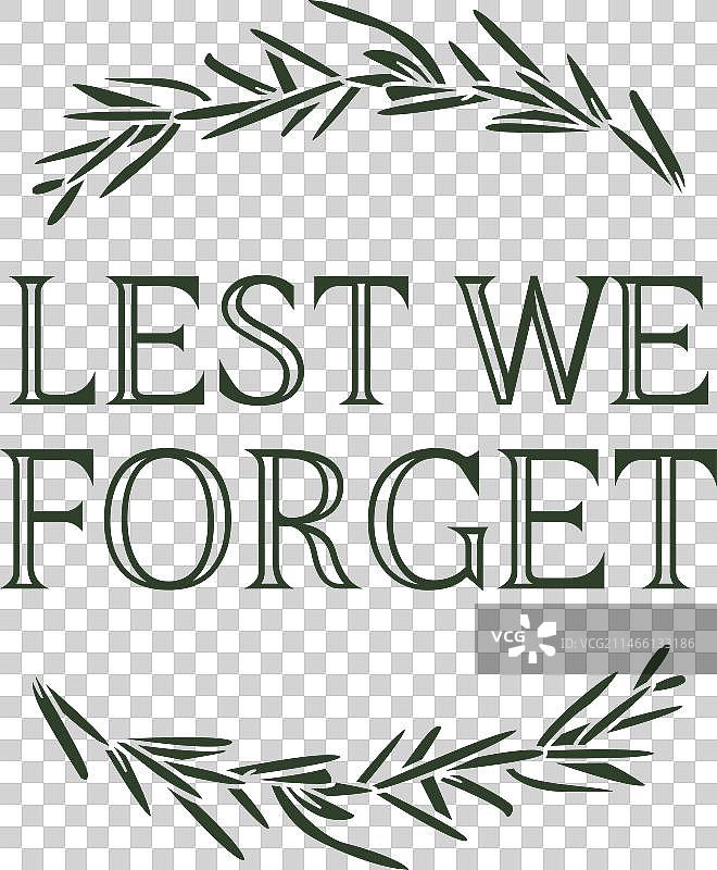 澳新军团日名言图片素材