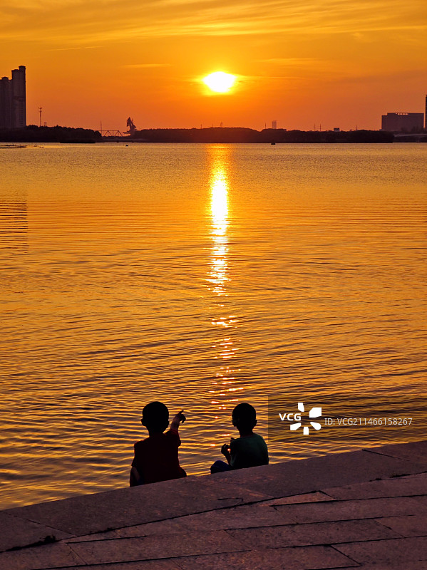 观日落图片素材
