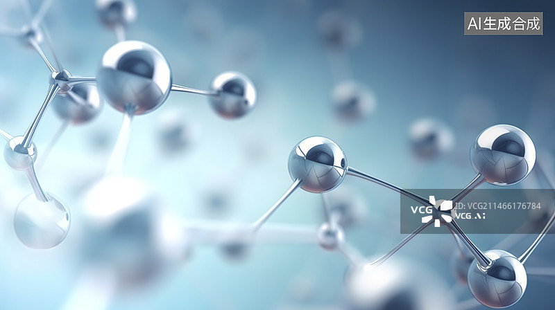 【AI数字艺术】生物学遗传密码科学模型图片素材