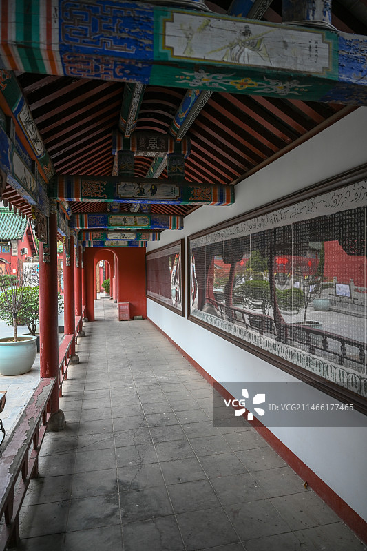 中国开封延庆观景区建筑图片素材