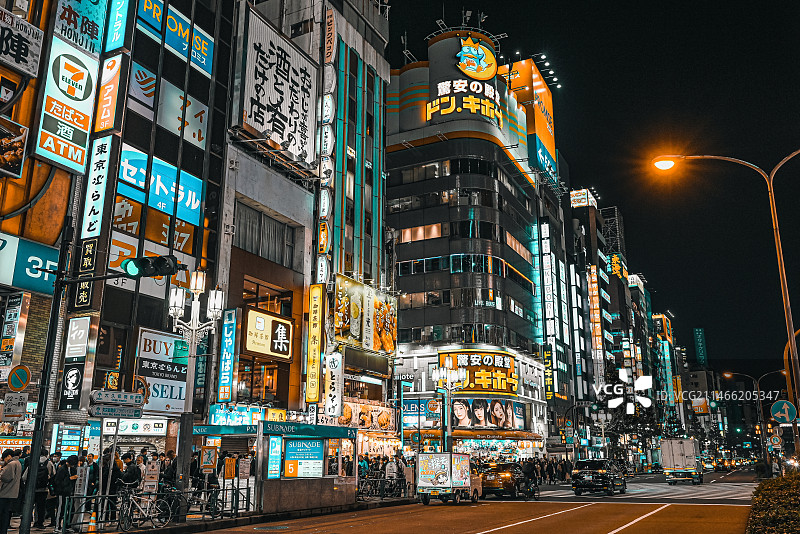 东京歌舞伎町图片素材