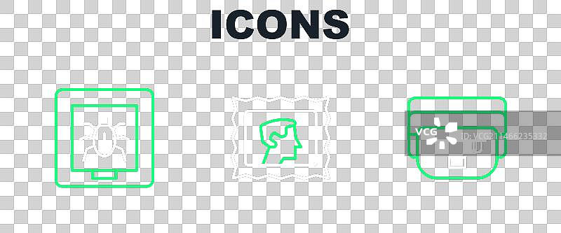 腰包香蕉昆虫框架合集图片素材