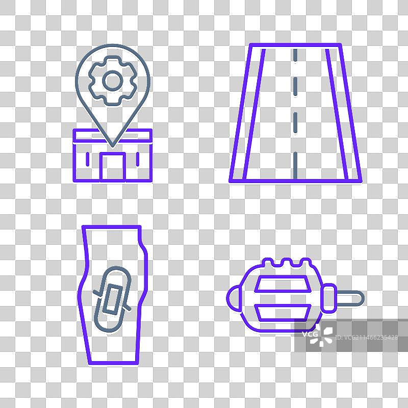 自行车脚踏板腿部石膏图片素材