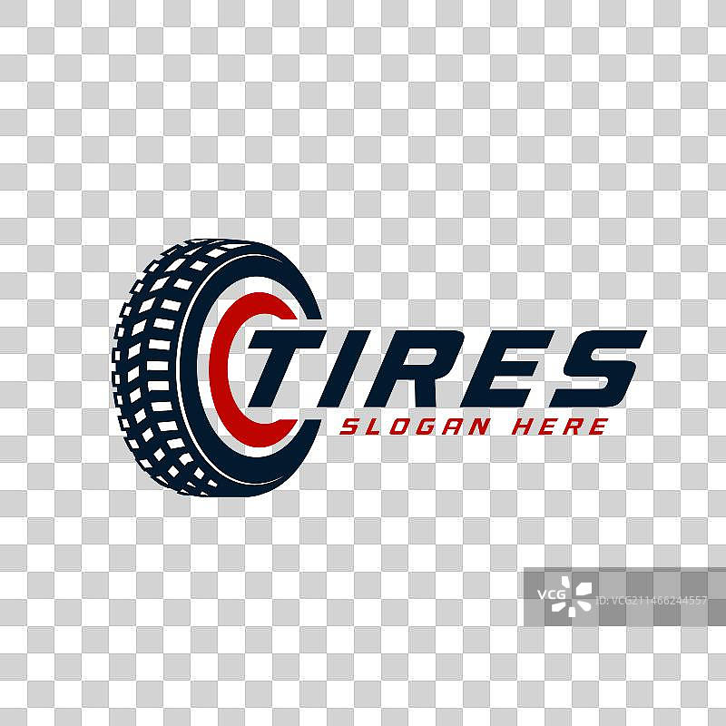 汽车展厅轮胎标志设计图片素材