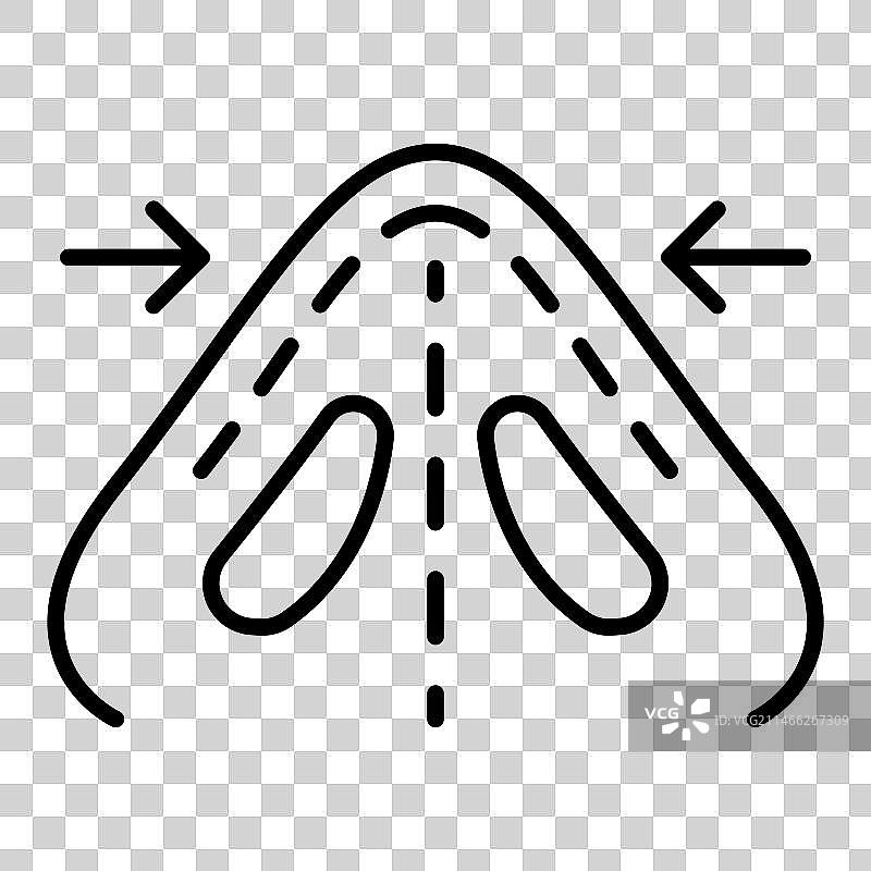 隆鼻手术图标图片素材