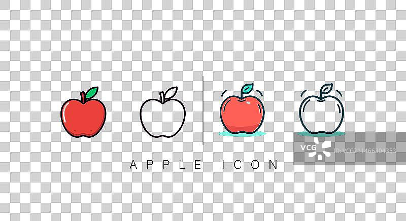 美味苹果图案图片素材
