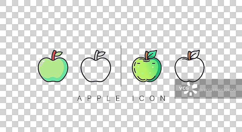 多产的苹果包装图片素材