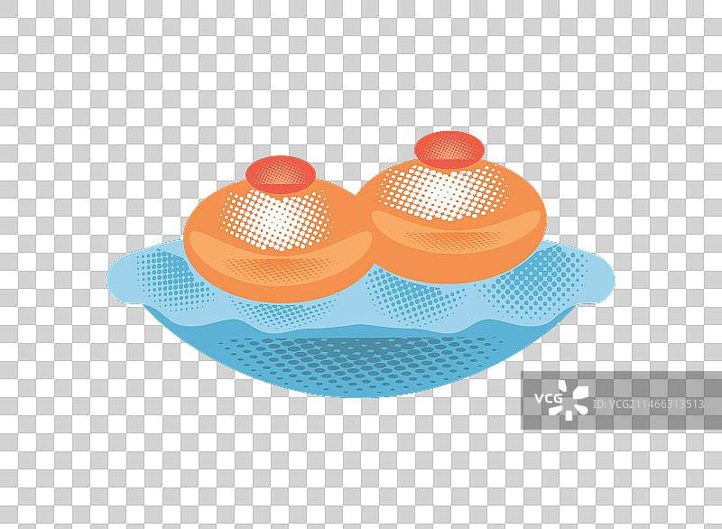 光明节油炸糕点Sufganiyot图片素材