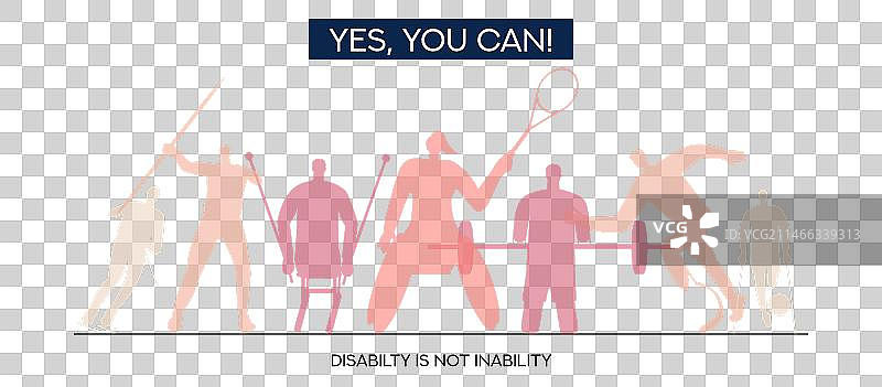 国际残疾人日图片素材