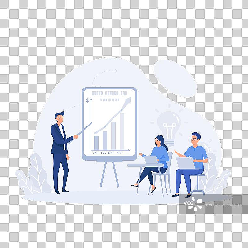 企业团队合作概念图片素材