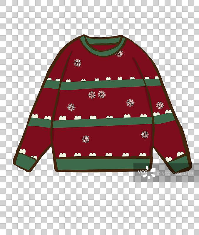 圣诞节毛衣图片素材