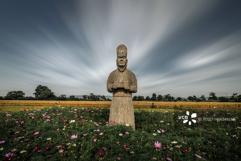 宋陵石像生图片素材