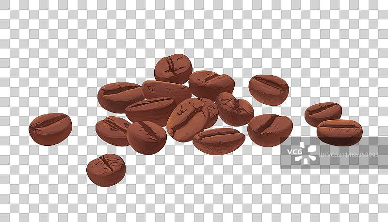 咖啡都免抠插画元素图片素材