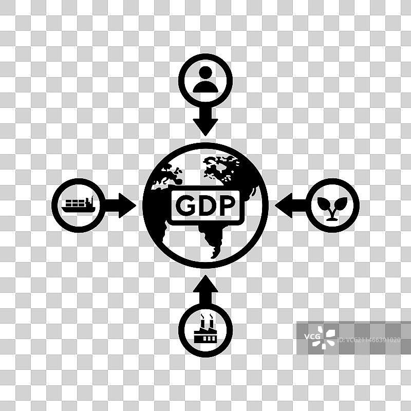 国内生产总值商品图标图片素材