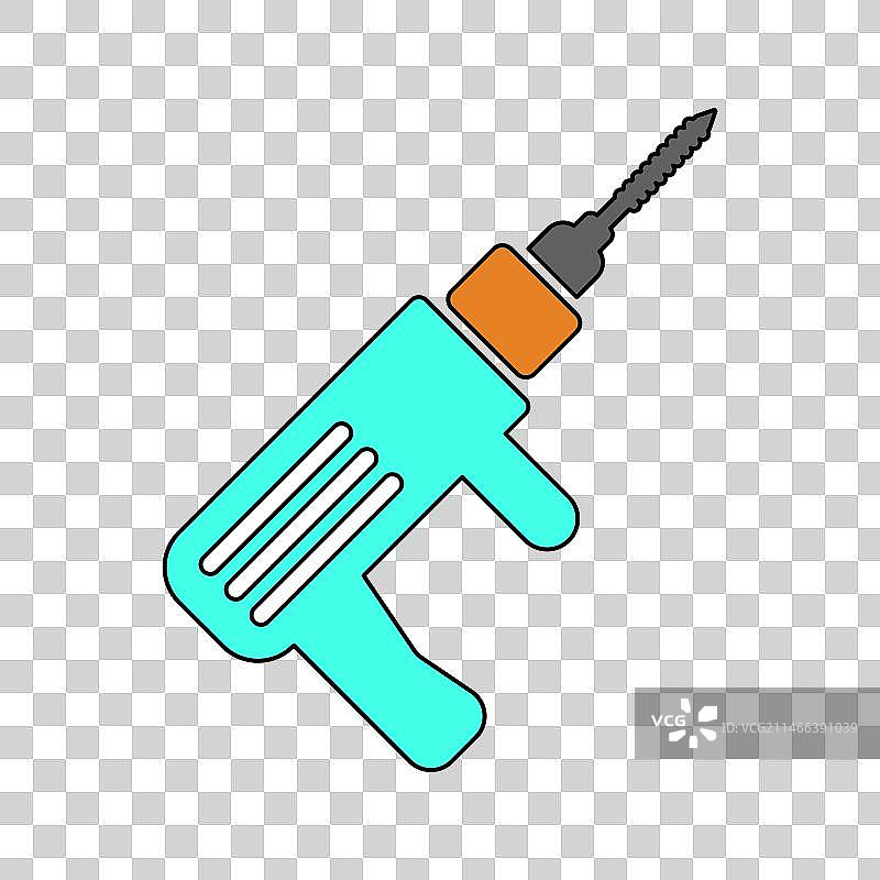 钻孔机图标图片素材