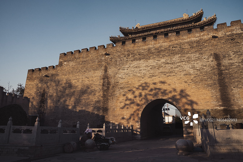 河北保定 定州南大门图片素材