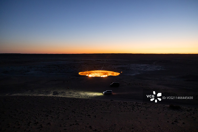 土库曼斯坦地狱之门图片素材