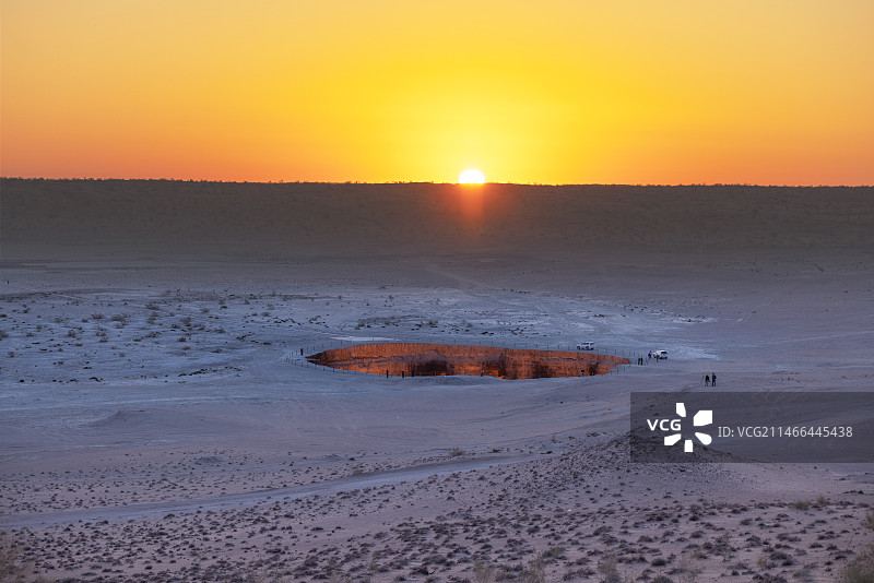 土库曼斯坦地狱之门图片素材