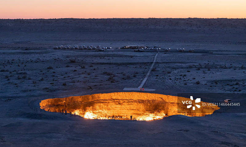 土库曼斯坦地狱之门图片素材