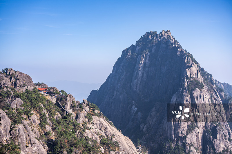 安徽黄山风景区自然风光图片素材