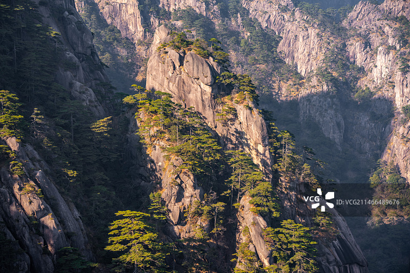 安徽黄山风景区自然风光图片素材