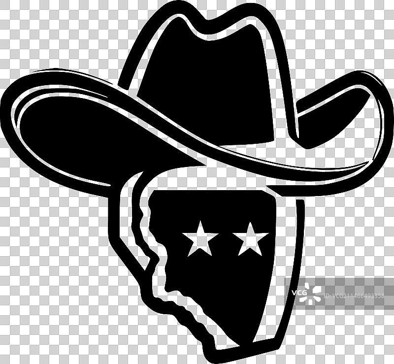 德克萨斯州 - 黑白图片素材