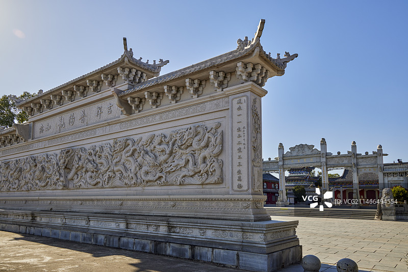 湖北省黄冈市蕲春县普阳观图片素材