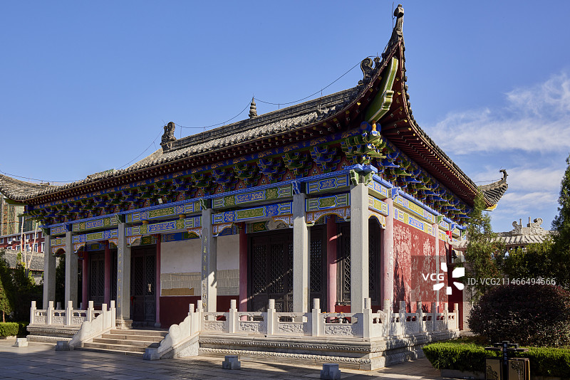 湖北省黄冈市蕲春县普阳观图片素材