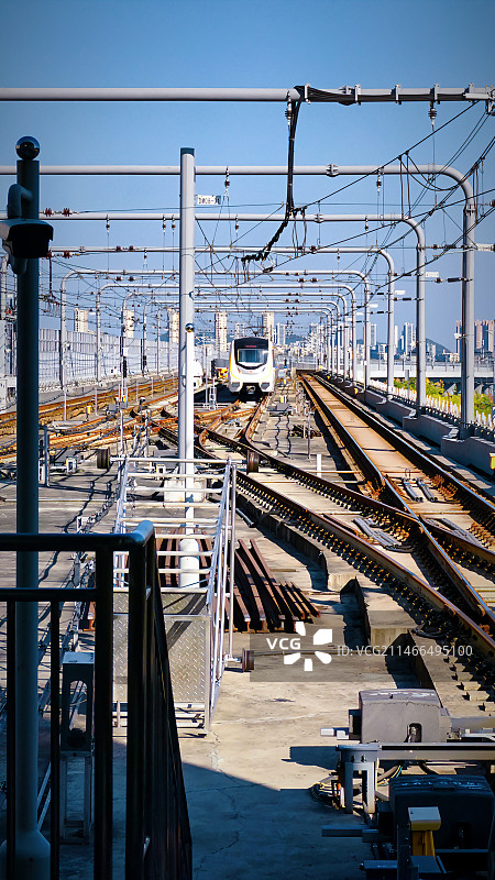 杭州地铁轨道图片素材