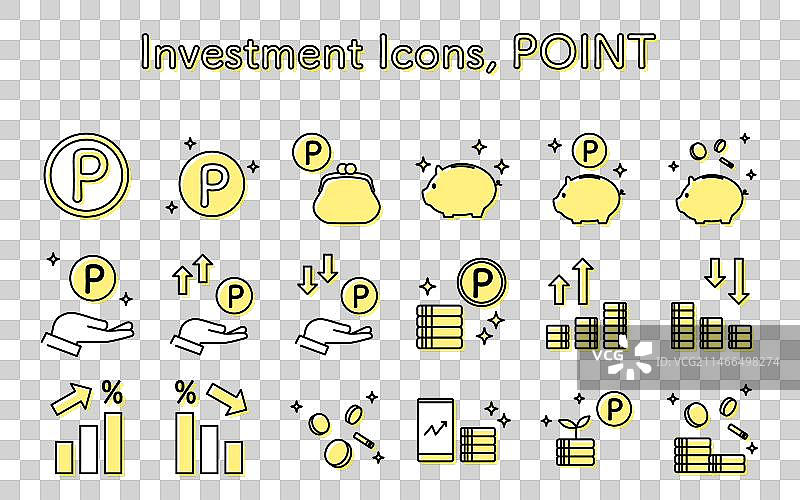 奖励积分简笔画图标图片素材