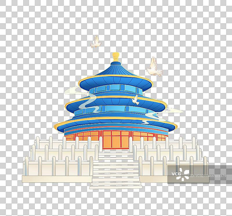 天坛元素图片素材