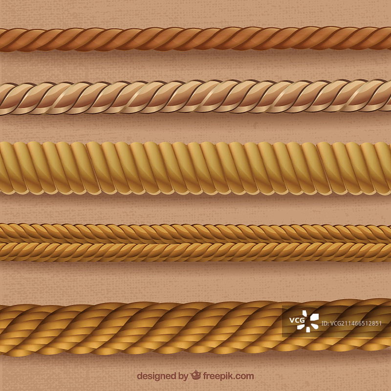 螺旋状的绳索图片素材