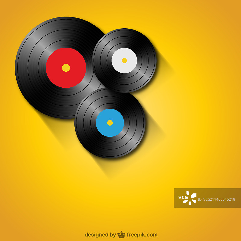 黑胶唱片背景图片素材